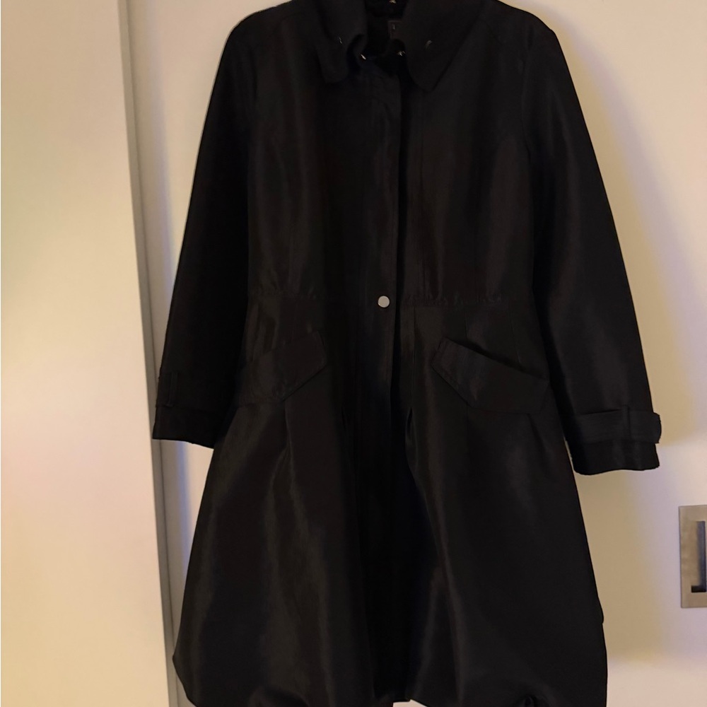Sophisticated Black Trench Coat for Women